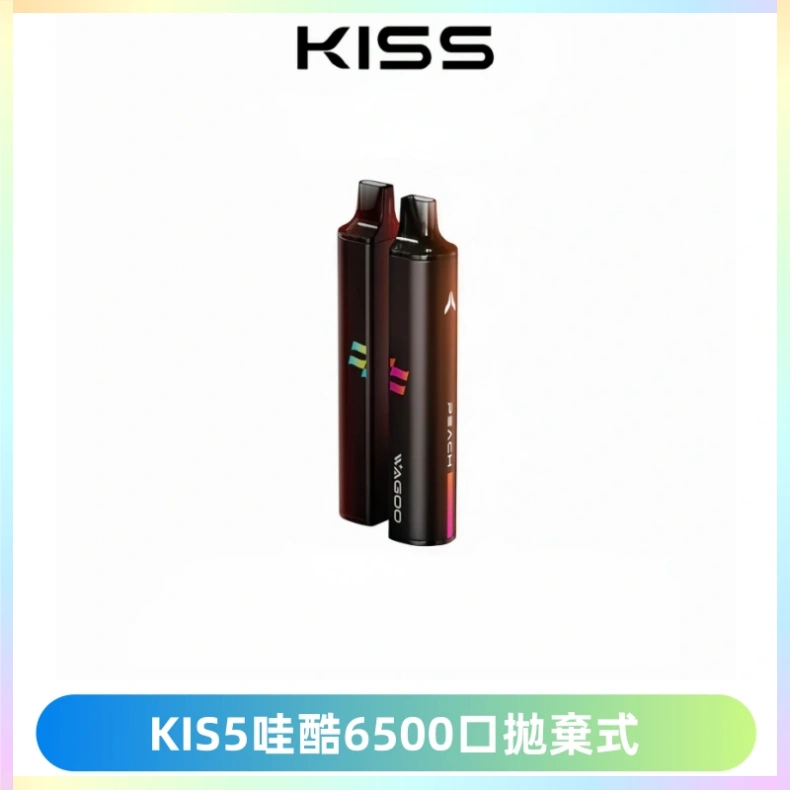 KIS5WAGOO哇酷6500口拋棄式 | 自由混搭雙口味 | 雙芯組合